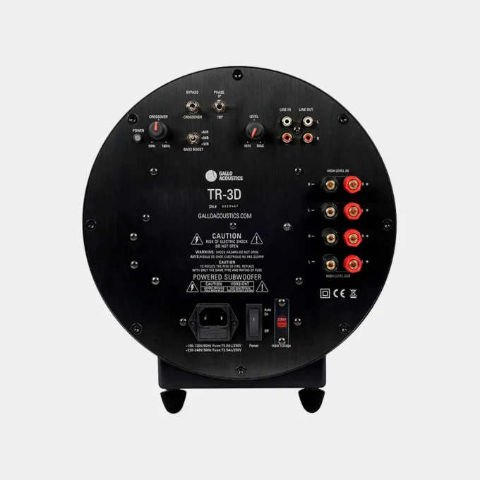 Gallo Acoustics TR-3D Subwoofer - Imagen 2