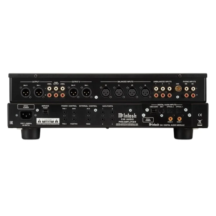 McIntosh C49 2-Channel Solid State Preamplifier - Imagen 3
