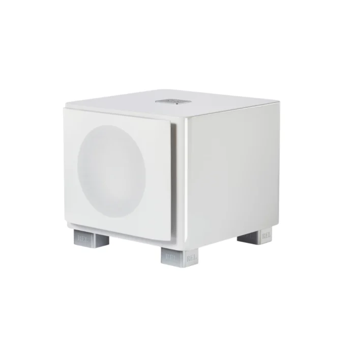 REL Acoustics T7X 8 Inch Home Subwoofer Black/White - Imagen 7