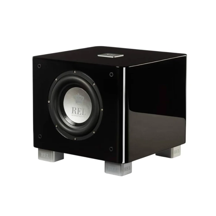 REL Acoustics T5X Compact Subwoofer Black/White - Imagen 3