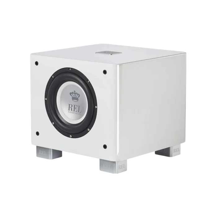 REL Acoustics T5X Compact Subwoofer Black/White - Imagen 5