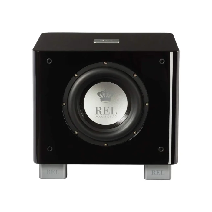 REL Acoustics T7X 8 Inch Home Subwoofer Black/White - Imagen 2